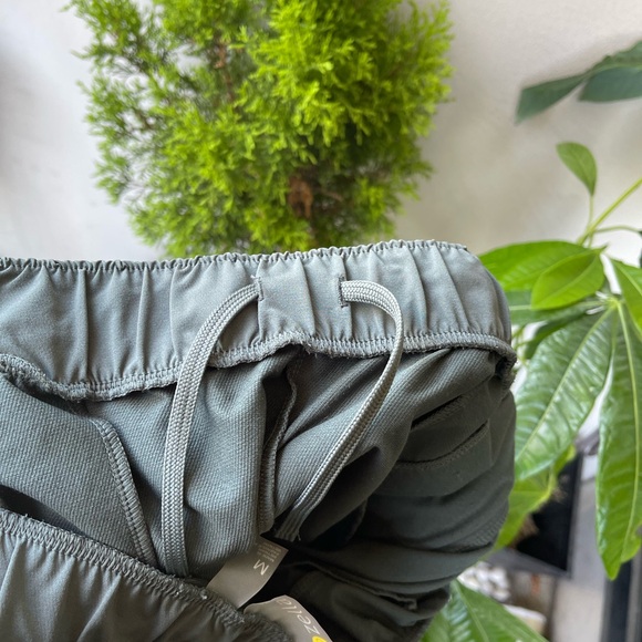 Zella Running Shorts in Khaki Green, M - Picture 13 of 16
